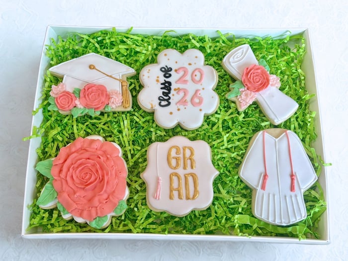 Graduation Cookies Gift Box - 6 image