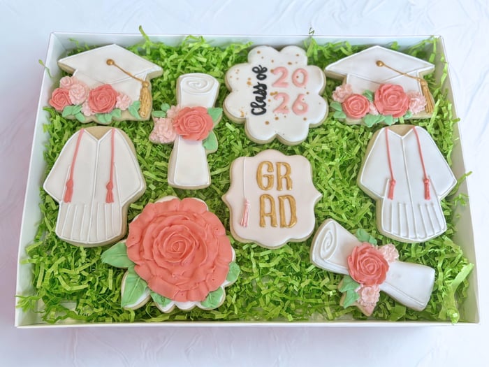Graduation Cookies Gift Box - 9 image